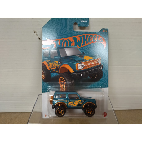 FORD BRONCO 2021 3/6 56 ANNIVERSARY 1:64 HOT WHEELS