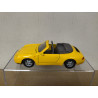 PORSCHE 911 CARRERA CABRIOLET YELLOW 1:34/1:39 11/12 cm WELLY NO BOX
