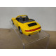 PORSCHE 911 CARRERA CABRIOLET YELLOW 1:34/1:39 11/12 cm WELLY NO BOX
