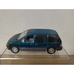 DODGE CARAVAN GREEN 1:32 KINSMART OPEN DOORS/PULLBACK