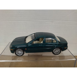 JAGUAR S-TYPE GREEN 1:34/1:39 11/12 cm WELLY NO BOX