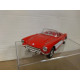 CHEVROLET CORVETTE C1 CONVERTIBLE RED 1:34/1:39 11/12 cm WELLY NO BOX