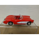 CHEVROLET CORVETTE C1 CONVERTIBLE RED 1:34/1:39 11/12 cm WELLY NO BOX