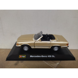 MERCEDES-BENZ R107 450 SL GOLD 1:32 BBURAGO
