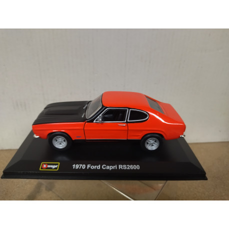 FORD CAPRI 1970 RS2600 RED/BLACK 1:32 BBURAGO