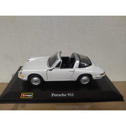 PORSCHE 911 TARGA WHITE 1:32 BBURAGO