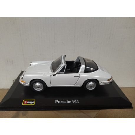 PORSCHE 911 TARGA WHITE 1:32 BBURAGO