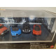 DIORAMA SET X 4 CHIRON/AGERA R/SPEEDTAIL + CARRY ON 1:64 HOT WHEELS PREMIUM