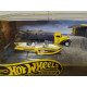 DIORAMA SET X 4  HYDROPLANE/TYPE H/STOUT + SPEED WAZE 1:64 HOT WHEELS PREMIUM