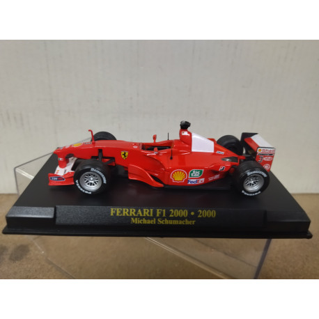FERRARI F1 2000 WIN SCHUMACHER FORMULA F1 1:43 ALTAYA IXO HARD BOX