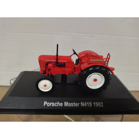 PORSCHE MASTER N419 1962 RED TRACTOR 1:43 IXO HACHETTE URNA ROTA