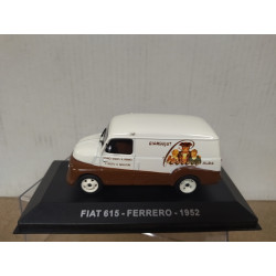 FIAT 615 1952 FERRERO 1:43 EAGLEMOSS IXO