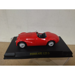 FERRARI 125 S ROJO/RED 1:43 SALVAT IXO HARD BOX PEANA MAL