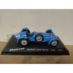 TALBOT LAGO T26 1950 GS 24 H LE MANS ROSIER-ROSIER 1:43 ALTAYA IXO DEFECT/NO VISERA