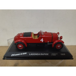 LAGONDA M45R RAPIDE 1935 WIN 24 H LE MANS HINDMARSH-FONTES 1:43 ALTAYA IXO