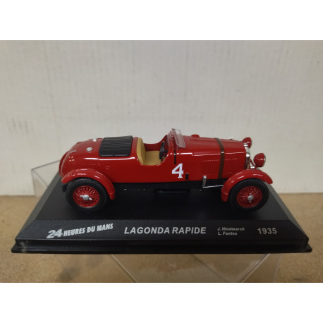 LAGONDA M45R RAPIDE 1935 WIN 24 H LE MANS HINDMARSH-FONTES 1:43 ALTAYA IXO