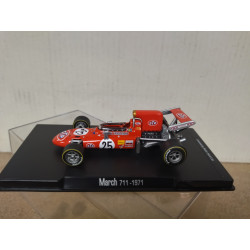 MARCH 711 1971 FORMULA F1 RONNIE PETERSON 1:43 RBA IXO