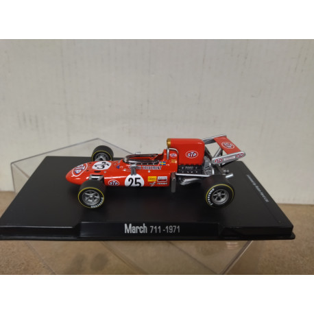 MARCH 711 1971 FORMULA F1 RONNIE PETERSON 1:43 RBA IXO