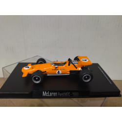 MCLAREN M7C 1969 FORD BRUCE MCLAREN FORMULA F1  1:43 RBA IXO