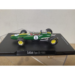 LOTUS 33 1965 FORMULA F1 WIN JIM CLARK 1:43 RBA IXO