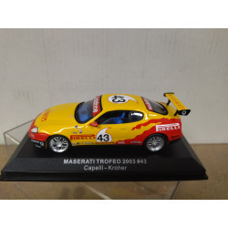 MASERATI TROFEO 2003 24 H LE MANS CAPELLI-KROHER 1:43 ALTAYA IXO