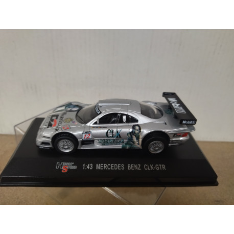 MERCEDES-BENZ W297 CLK-GTR 1996 DTM12 SILVER 1:43 MAISTO