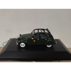 CITROEN 2CV 1959 GUARDIA CIVIL 1:43 ALTAYA IXO CAJA NO ORIGINAL