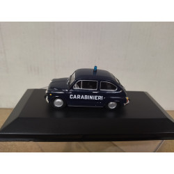 FIAT 600 D 1967 CARABINIERI 1:43 IXO CENTAURIA CAJA NO ORIGINAL