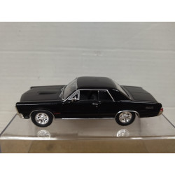 PONTIAC GTO 1965 BLACK 1:43 WELLY NO BOX