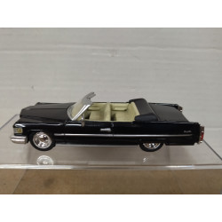 CADILLAC COUPE DEVILLE 1976 CABRIOLET BLACK 1:43 NEW RAY NO BOX