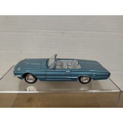 FORD THUNDERBIRD 1966 CONVERTIBLE BLUE 1:43 NEW RAY NO BOX