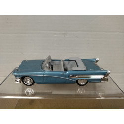 BUICK CENTURY 1958 CONVERTIBLE BLUE 1:43 NEW RAY NO BOX
