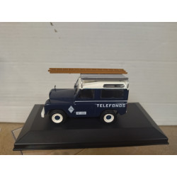LAND ROVER 88 SANTANA TELEFONICA 1:43 SALVAT IXO CAJA NO ORIGINAL