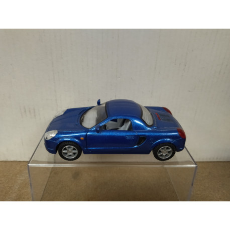 TOYOTA MR2 BLUE 1:32 KINSMART OPEN DOORS/PULLBACK