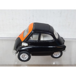BMW ISETTA BLACK/ORANGE 1:38 KINTOY
