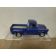 CHEVROLET STEEPSIDE 1955 PICKUP BLUE 1:32 KINSMART NO BOX
