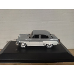 AZLK MOSKVICH 407 1958 GREY/WHITE 1:43 DeAGOSTINI IXO