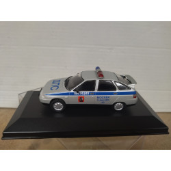 LADA 112/VAZ-2112 POLICE MOSCU 1:43 DeAGOSTINI IXO CAJA NO ORIGINAL