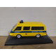 RAF-2203 1976 POLICE LATVIA 1:43 DeAGOSTINI IXO CAJA NO ORIGINAL