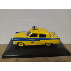 GAZ M-21 VOLGA 1955 POLICE TRAFFIC 1:43 IXO DeAGOSTINI CAJA NO ORIGINAL