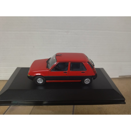 RENAULT 5 1984 SUPERCINCO GTL ROJO 1:43 ALTAYA IXO CAJA NO ORIGINAL DEFECT/NO RETRO