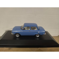ZAZ-968A 1974 ZAPOROZETHS BLUE 1:43 DeAGOSTINI IXO CAJA NO ORIGINAL