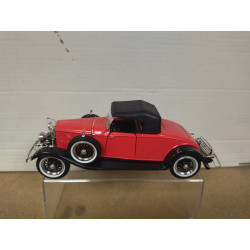 LINCOLN ROADSTER 1932 RED/BLACK 1:32 ROAD SIGNATURE NO BOX