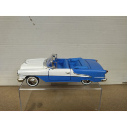 OLDSMOBILE SUPER 88 1955 CONVERTIBLE BLUE/WHITE 1:32 ROAD SIGNATURE NO BOX