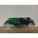 DUESENBERG MODEL J 1934 OPEN GREEN 1:32 ROAD SIGNATURE NO BOX DEFECTUOSO