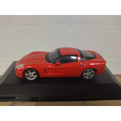 CHEVROLET CORVETTE C5 Z51 ROJO/RED DREAM CARS 1:43 ALTAYA IXO CAJA NO ORIGINAL
