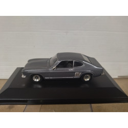 FORD CAPRI 1969 MK1 GREY 1:43 DelPRADO CAJA NO ORIGINAL