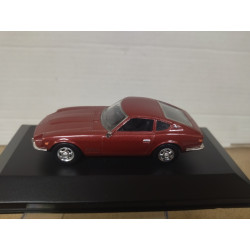 DATSUN 240Z 1970 BORDEAUX 1:43 DelPRADO CAJA NO ORIGINAL