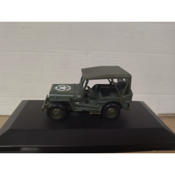 JEEP WILLYS US ARMY WW 2 1:43 SOLIDO 49 BOX NO ORIGINAL