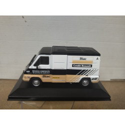 RENAULT MASTER 1985 DIAC RALLY ASSISTANCE 1:43 ALTAYA IXO CAJA NO ORIGINAL